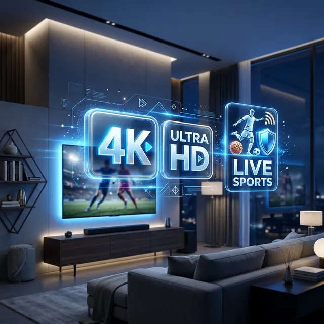 Qualité Premium IPTV
